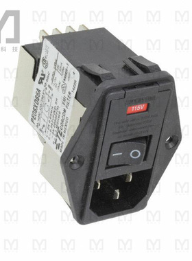 1-6609104-4【PWR ENT MOD RCPT IEC320-C14 PNL】