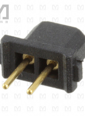 M80-8400245【CONN RCPT 2POS 0.079 GOLD PCB】