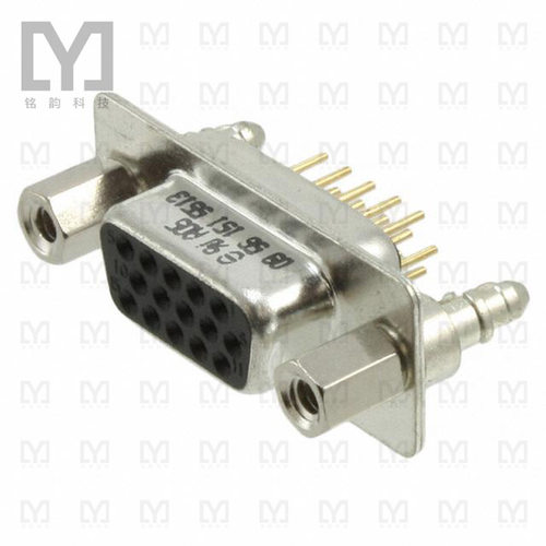 09561515513【CONN DSUB HD RCPT 15POS VERT SLD】
