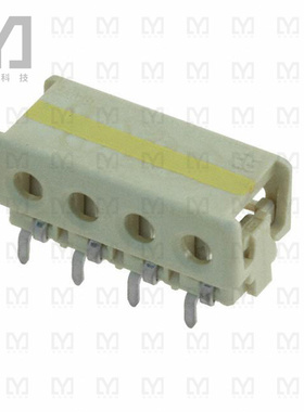 2106751-4【CONN WIRE IDC 4POS 18AWG PCB RA】