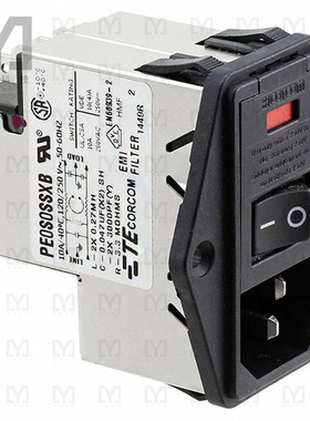 2-6609104-2【PWR ENT MOD RCPT IEC320-C14 PNL】