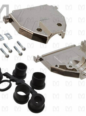 980-2000-353【CONN BACKSHELL 37POS 180DEG SHLD】