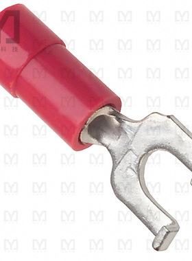 0191210006【CONN SPADE TERM 18-22AWG #6 RED】