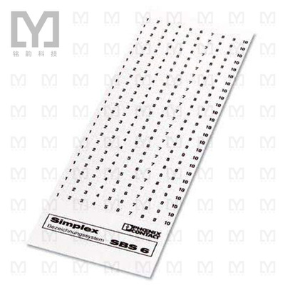 1007222【MARKING CARD UNPRINTED SIMPLEX】