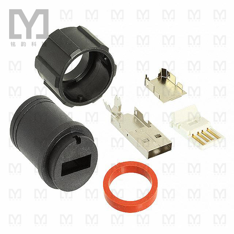 690-W04-260-013【CONN PLUG USB1.0 TYPEA 4POS SLD】