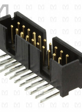 103311-5【CONN HEADER R/A 20POS 2.54MM】