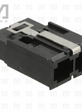 1982299-4【CONN HSG PLUG 2POS 7.80MM BLACK】