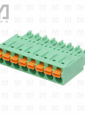 1748037【TERM BLOCK PLUG 8POS STR 3.81MM】