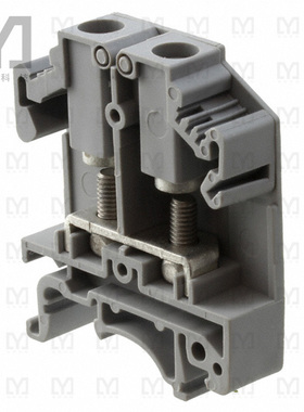 0790433【CONN TERM BLK FEED THROUGH GRAY】