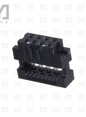 89947-708LF【CONN RCPT 8POS IDC 28AWG GOLD】