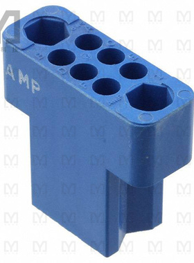 202758-3【CONN 6POS BLUE PNL MNT】