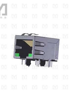 ARJM11A1-009-AA-EW2【CONN MAGJACK 1PORT 100BASE-T PCB】