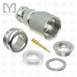 BNC 51S105 CONN 50OHM SOLDER STR 015N5 PLUG