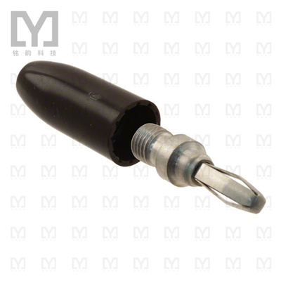 108-0308-001【CONN BANANA PLUG SLDRLESS BROWN】