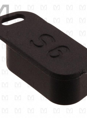 09670090711【DSUB DUST CAP FE 09P BLACK】