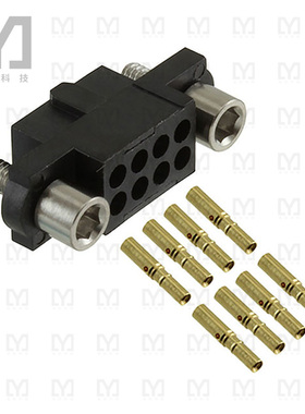 M80-4810805【CONN RCPT 8P CRIMP 24-28AWG GOLD】