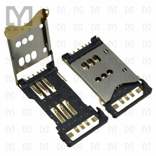 SF7W006S4ER1500【CONN SIM CARD HINGED TYPE R/A】