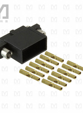M80-4851205【CONN RCPT 12POS CRIMP 22AWG GOLD】