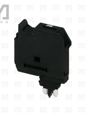 3036820【CONN TERM BLK FUSE PLUG BLACK】