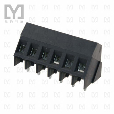 796689-6【TERM BLOCK 6POS 35DEG 5MM PCB】