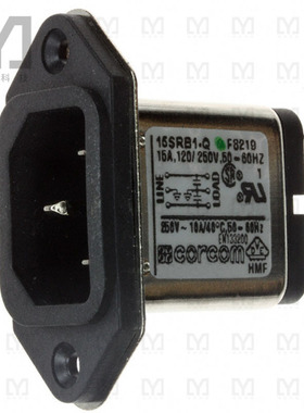 6609987-1【PWR ENT RCPT IEC320-C14 PANEL QC】