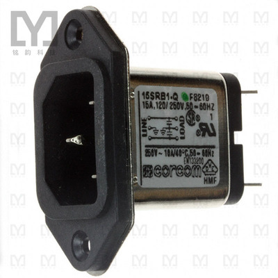 6609987-1【PWR ENT RCPT IEC320-C14 PANEL QC】