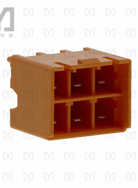 3-1376387-4【CONN HEADER VERT 6POS 5MM】