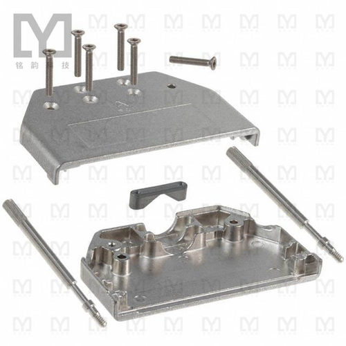 8655MH5011LF【CONN BACKSHELL 50POS 180DEG SHLD】