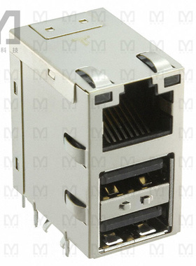 6620004-1【CONN MAGJACK 1PORT 100 BASE-T】