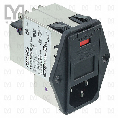9-6609930-5【PWR ENT MOD RCPT IEC320-C14 PNL】