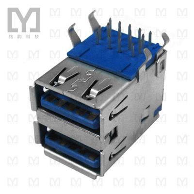 692141030100【CONN RCPT USB3.0 TYPEA STACK R/A】