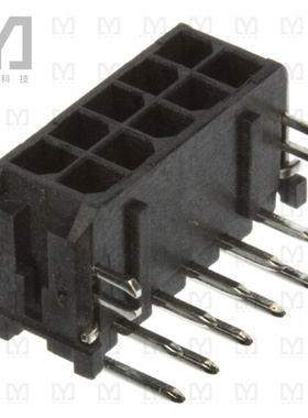 0430451021【CONN HEADER R/A 10POS 3MM】