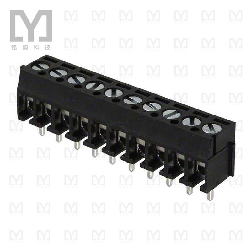 OSTTE100104【TERM BLK 10P SIDE ENT 3.5MM PCB】
