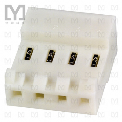 3-643820-4【CONN RCPT 4POS IDC 24AWG TIN】