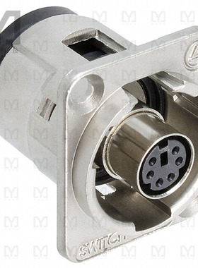 EH6MD2X【CONN ADAPTER 6P-6P F-F PNL MNT】