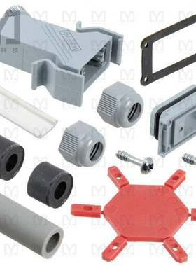 1689145【CONN BACKSHELL 9POS 45DEG GRAY】