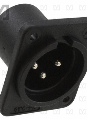 PD3MRMS2【CONN RCPT MALE XLR 3POS SOLDER】