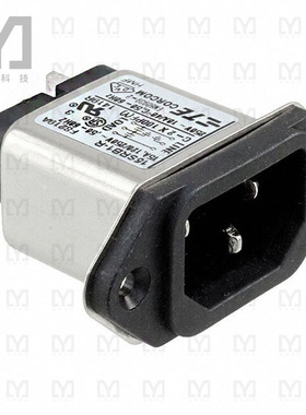 6609987-4【PWR ENT RCPT IEC320-C14 PANEL QC】