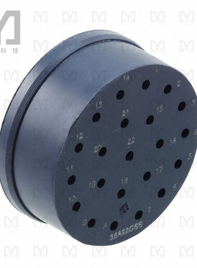 CIRP36A22GSS【CONN GROMMET GRAY】