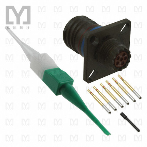 D38999/20WA35SN【CONN RCPT FMALE 6POS GOLD CRIMP】