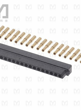 M80-8991705【CONN RCPT 17POS CRIMP 22AWG GOLD】