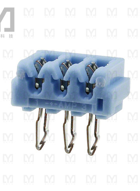 174453-3【CONN HDR IDC 3P 26-28AWG PCB RA】