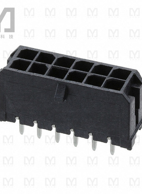 0430451229【CONN HEADER VERT 12POS 3MM】