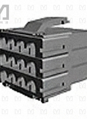 177903-1【CONN HOUSING PLUG 9POS .156 NAT】