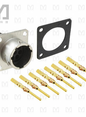 RT00128PNH-K【CONN RCPT MALE 8POS GOLD CRIMP】