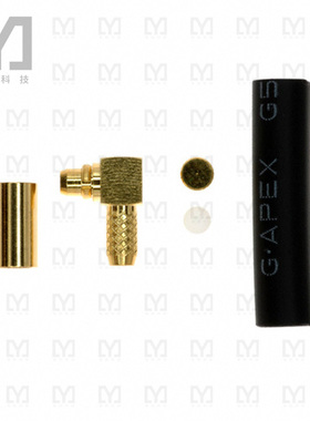 CONMMCX012【CONN MMCX PLUG R/A 50 OHM SOLDER】