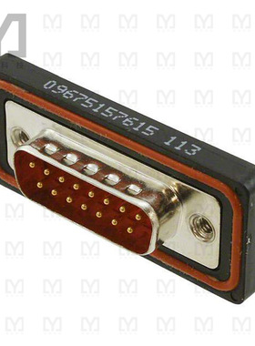 09675157615【CONN D-SUB PLUG 15POS PNL MNT】