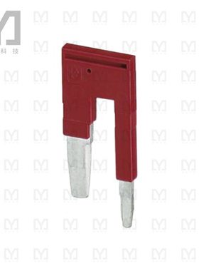 3047086【JUMPER TERM BLK 2POS FLAT PIN】