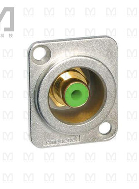 ACJD-GRN【CONN RCA JACK CHASIS MOUNT GREEN】