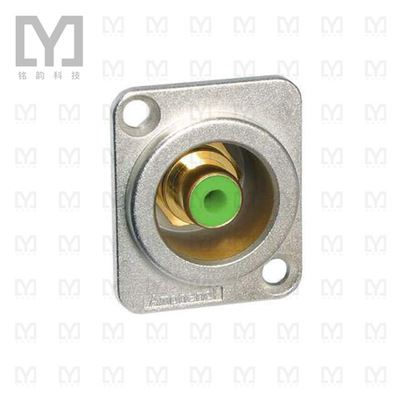 ACJD-GRN【CONN RCA JACK CHASIS MOUNT GREEN】